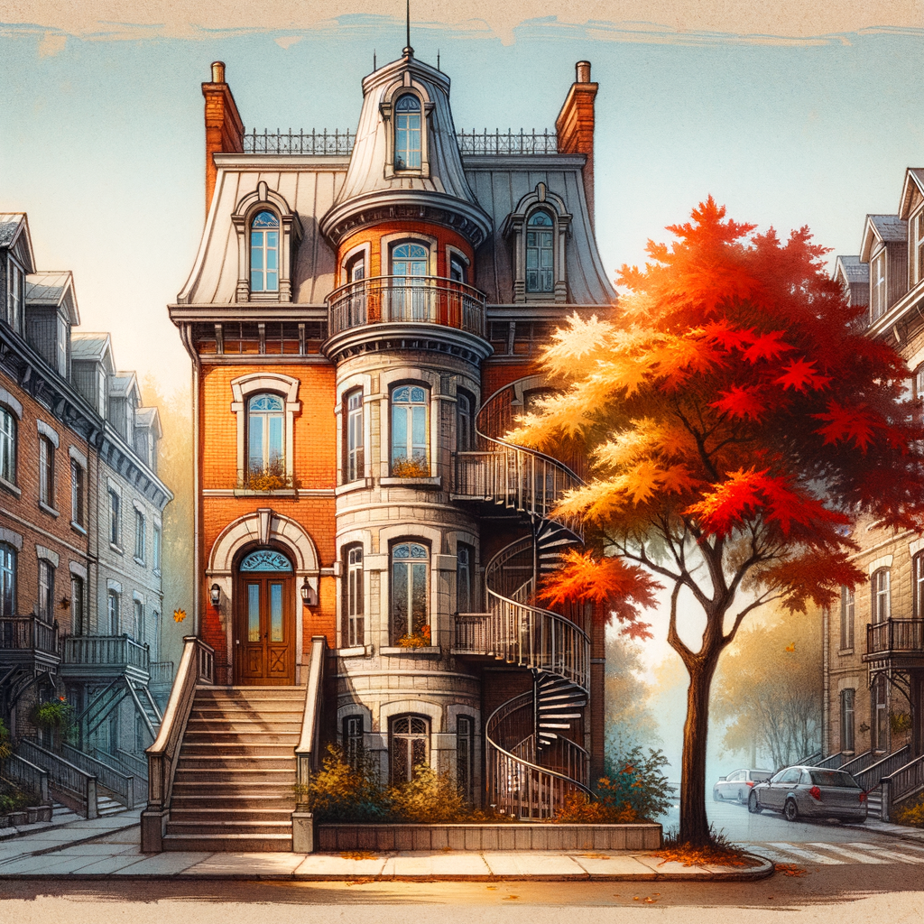 Quadruplex de quartier, Greater Montréal